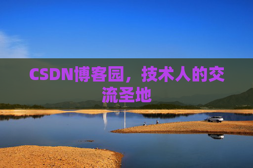 CSDN博客园，技术人的交流圣地